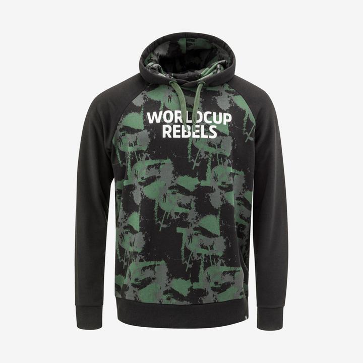 Head Race Hoodie Men Black/Green (L, XL, M/L)