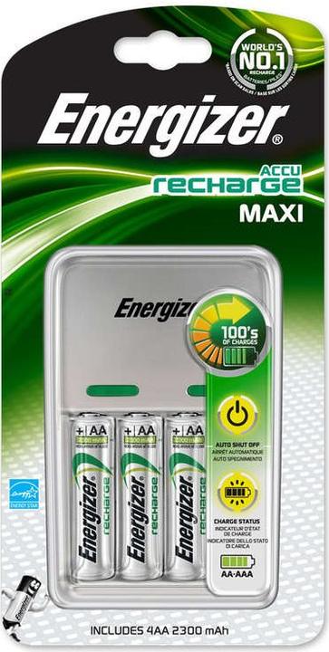 Actual product image Energizer Maxi Charger (4 pcs., AA, 2300 mAh, Chargers without battery)