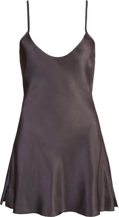 Produktbild Cottelli Collection Satin Negligé schwarz (XXL)