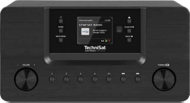 Image du produit TechniSat DigitRadio 570 CD IR (DAB+ DAB, FM, Bluetooth, WiFi)