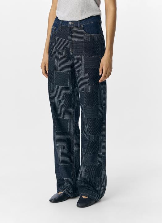 Actual product image Object Patchwork Wide Fit Jeans (S)