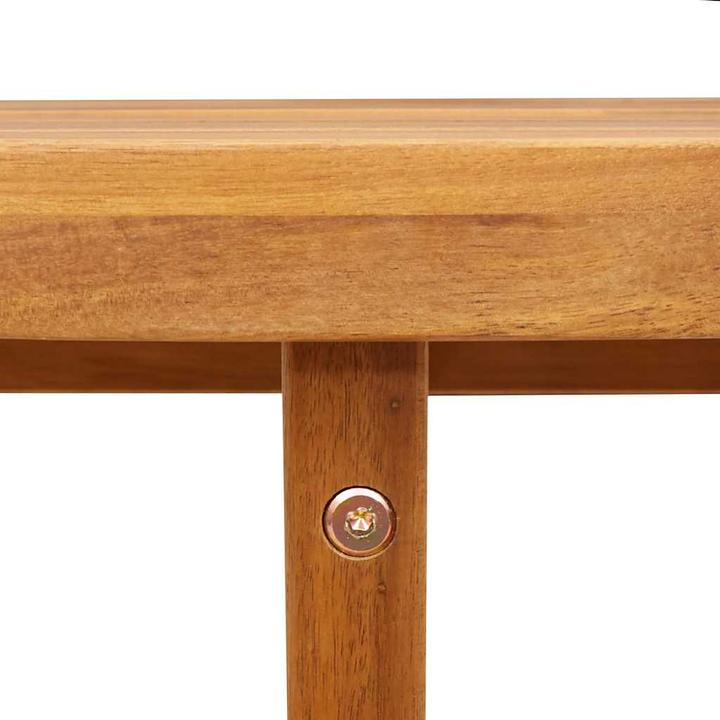 Produktbild VidaXL Garten-Esstisch Oval 200x90x75 cm Massivholz Akazie (200 cm)