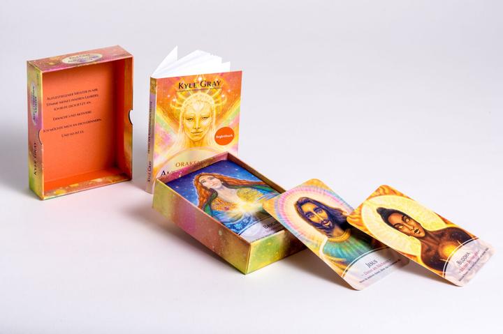 Actual product image Orakel der Aufgestiegenen Meister (German, Angelika Hansen, Kyle Gray., 2024)