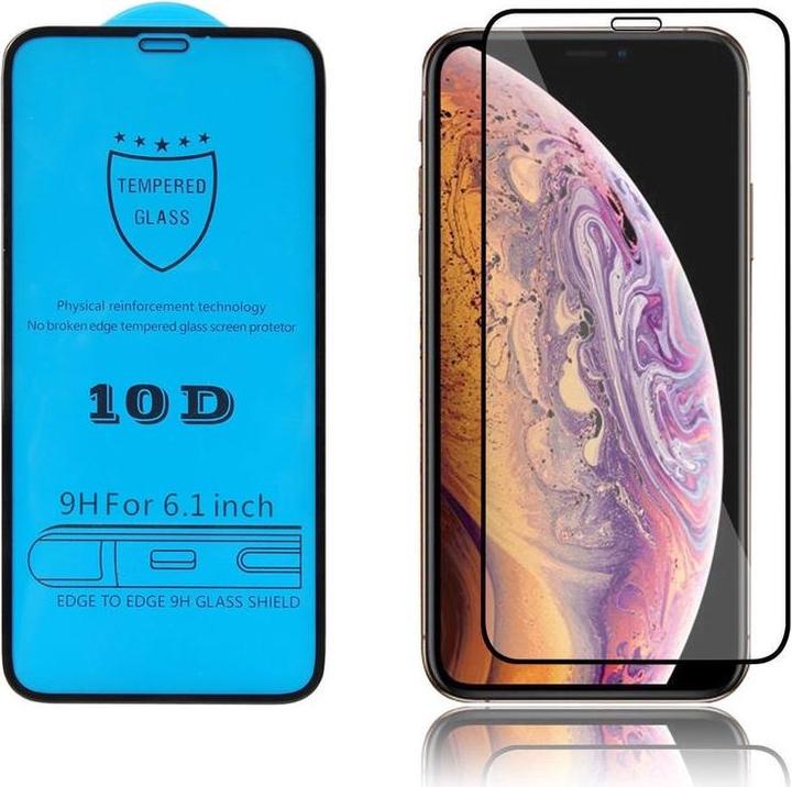 Actual product image iLike Tempered glass 10D (1 Piece, Apple iPhone XR, Apple iPhone 11)