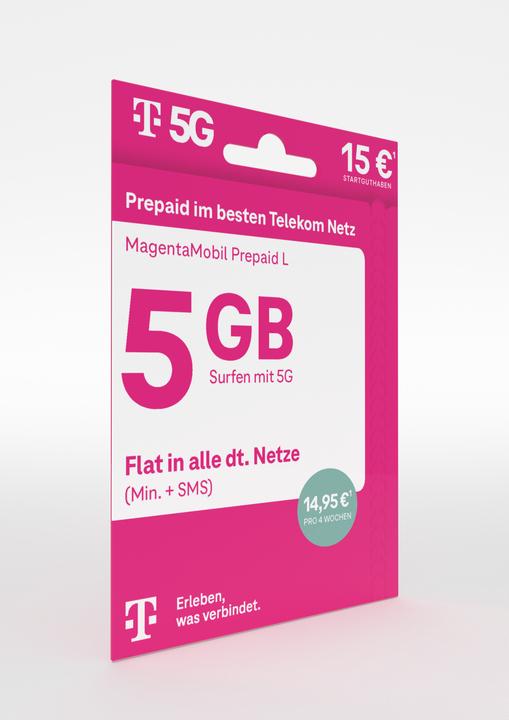 Produktbild Telekom Magenta Mobil Prepaid L