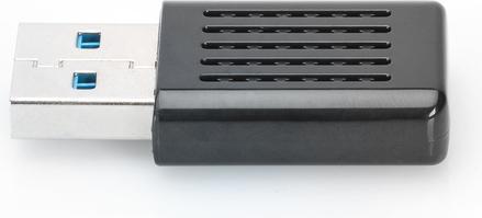 Immagine prodotto Digitus Mini adattatore WLAN 11AC USB 3.0 1200Mbps 2 4/5GHz dual band IEEE 802.11ac/a/b/g/n RTL8812BU (USB 3.0)