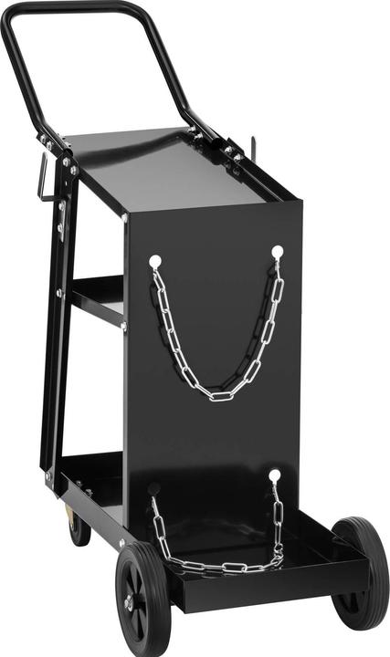 Actual product image Stamos Schweisswagen 3 Etagen Werkstattwagen Schweissgerätewagen Schweissmobil 80 kg