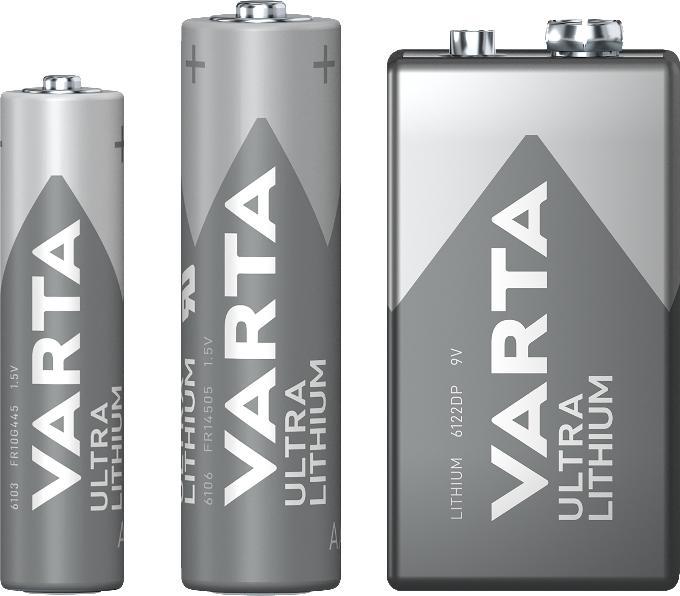 Produktbild Varta ULTRA Lithium (4 Stk., AAA, 1100 mAh)