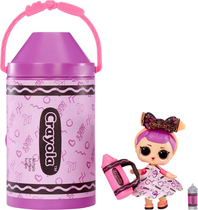 Produktbild MGA L.O.L. Surprise! Loves CRAYOLA Color Me Studio Asst in PDQ