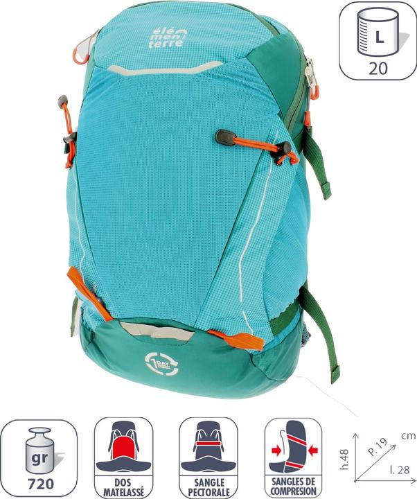 Elementerre Rucksack talca 20 l (20 l)
