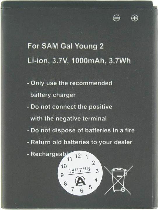 Actual product image Samsung Akku Galaxy Young 2 Akku, SM-G130, EB-BG130ABE