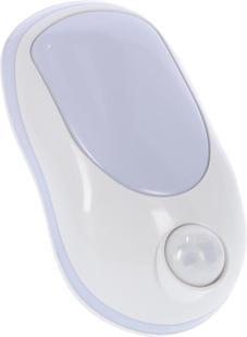 Actual product image Ranex LED Night Light with Motion Detector, Day/Night Sensor - 0.4 Watt 6000.293 White