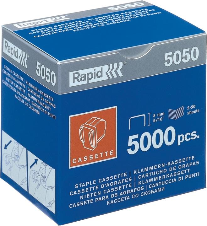 Immagine prodotto Rapid Cartuccia di graffette 5M per 5050e (15000 x)