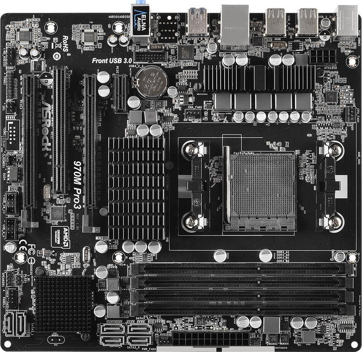 Produktbild AsRock 970M Pro3 (AM3+, AMD 970, mATX)
