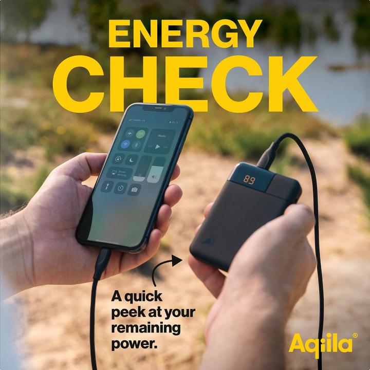 Immagine prodotto Aqiila Powerbird B5B - Powerbank 5000 mAh, 12W - Muschio (5000 mAh, 12 W, 18.50 Wh)