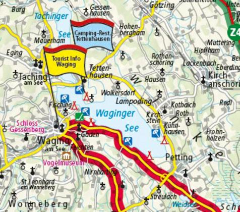 Produktbild PublicPress Motorradkarte Südostbayern - Österreichische Alpen