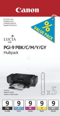 Productafbeelding Canon Pgi-9 (M, C, Y, PBK, GY)