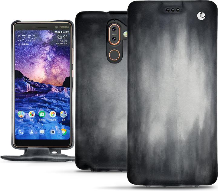 Actual product image Noreve Leather cover vertical (Nokia 7 Plus)