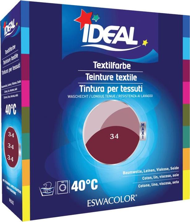 Produktbild Ideal / Eswacolor Textilfarbe (34 Waschgänge, Flüssigwaschmittel)