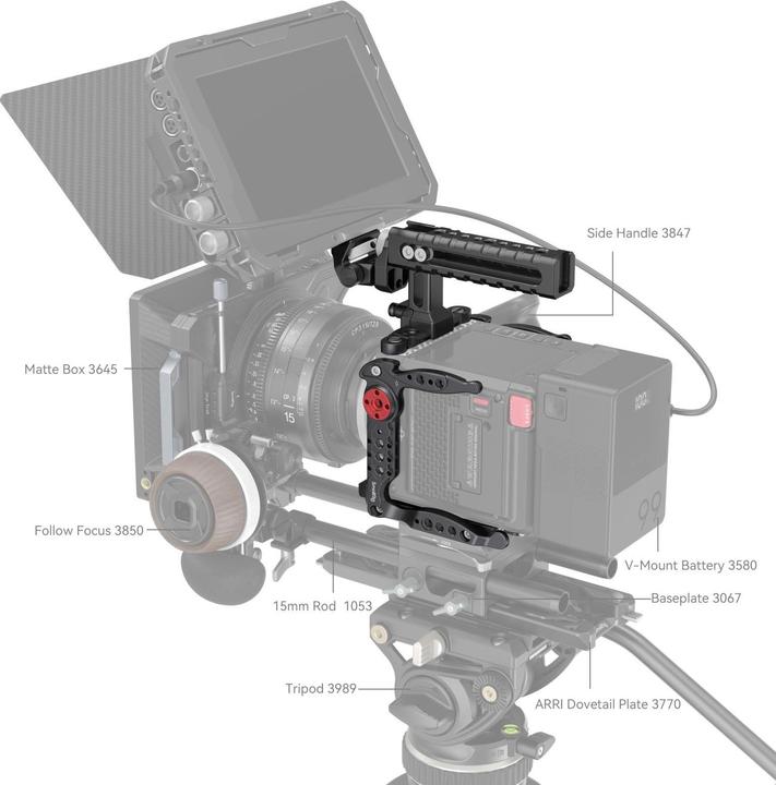 Actual product image SmallRig Basic Cage Kit for RED KOMODO / KOMODO-X 4110 (Cage)