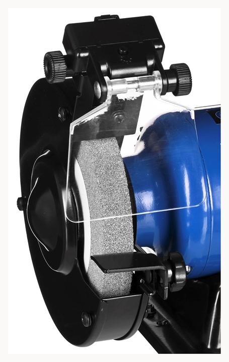 Actual product image Scheppach SM150LB Ponceuse double avec brosse - 230-240V 50Hz 400W - 150mm (Bench grinder, 400 W)