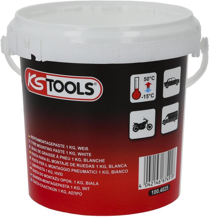 Produktbild KS Tools Reifenmontagepaste 1 kg, weiss