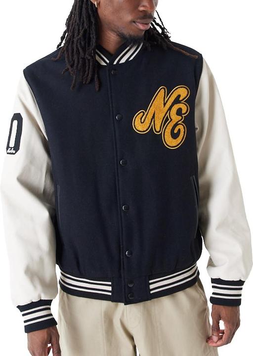 New Era Varsity College Jacke - BRAND PATCHES - M (M)