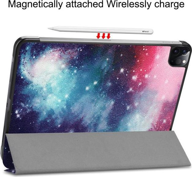 Actual product image MU Style Triple folding cover with pattern (IPad Pro 11 (2020))