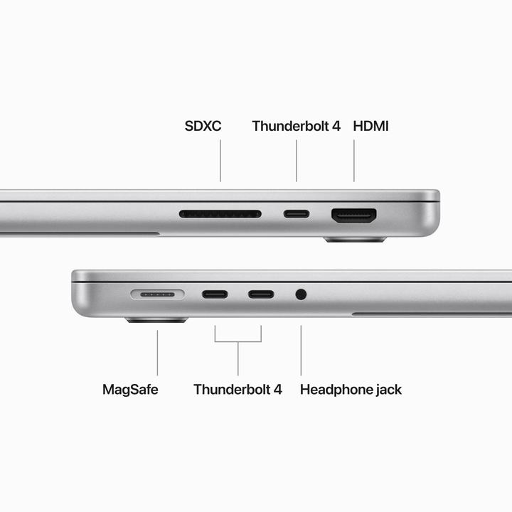Produktbild Apple MacBook Pro - Late 2023 (14", M3 Pro, 36 GB, 512 GB, CH)