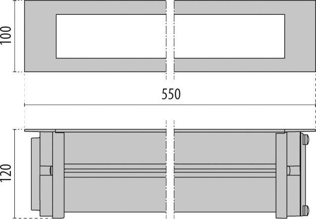 Actual product image PiL Strip Square+ (1384 lm)