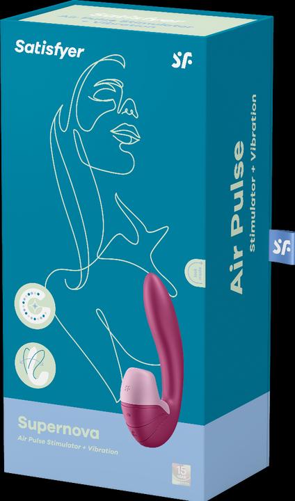 Image du produit Satisfyer Insertable Double Air Pulse Vibrator Supernova