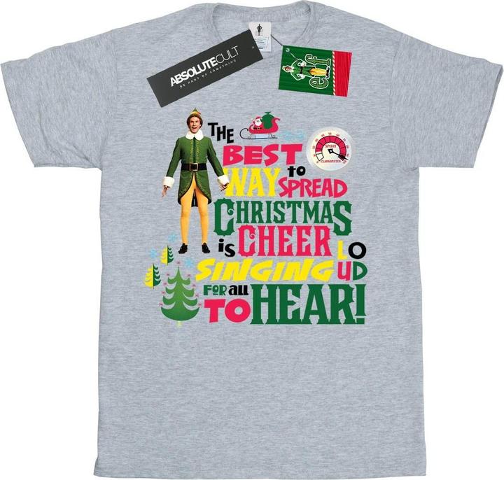 Elf Christmas Cheer TShirt Mädchen