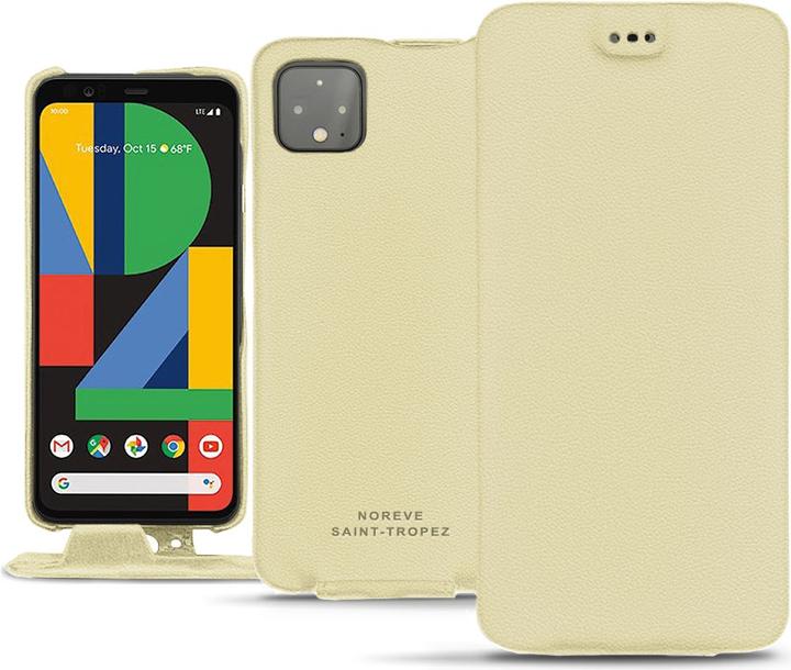 Actual product image Noreve Leather cover vertical (Google Pixel 4)