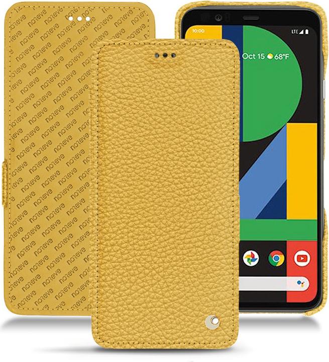 Actual product image Noreve Leather case horizontal (Google Pixel 4)