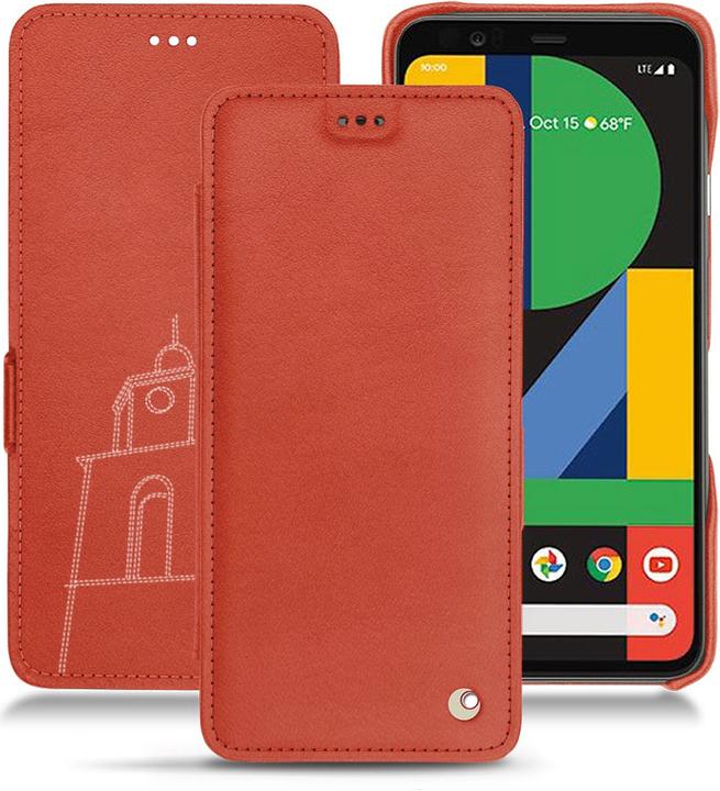 Actual product image Noreve Leather case horizontal (Google Pixel 4)