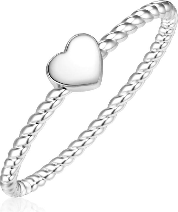 Produktbild Glanzstücke München Damen Herz Sterling Silber silber - 10098 (54, 925 Silber)