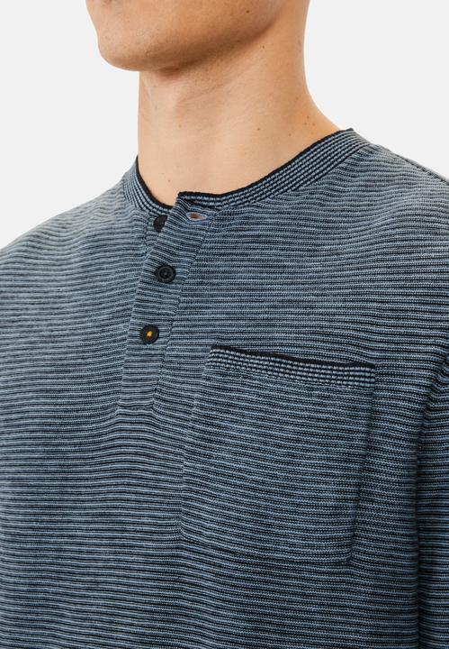 Produktbild Camel Active Henley Langarmshirt aus einem Baumwollmix (4XL)