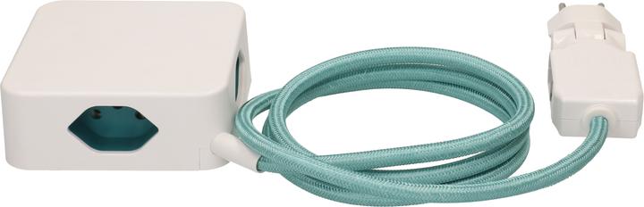 Produktbild Max Hauri maxTEX Cube (3 x, USB-A, USB-C, Typ 13, 2 m)