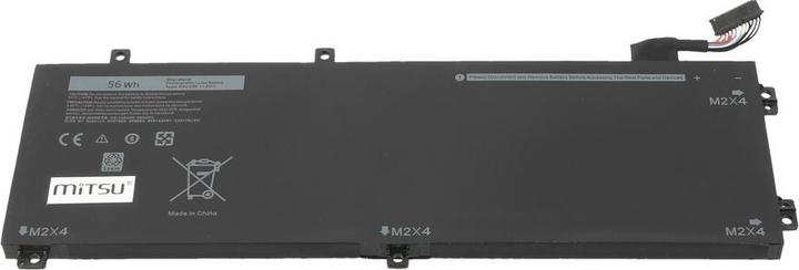 Produktbild Mitsu Bateria Bateria do Dell XPS 15 9550 - RRCGW 4910 mAh (56 Wh) 11.4 Volt (3 Zellen, 4900 mAh)