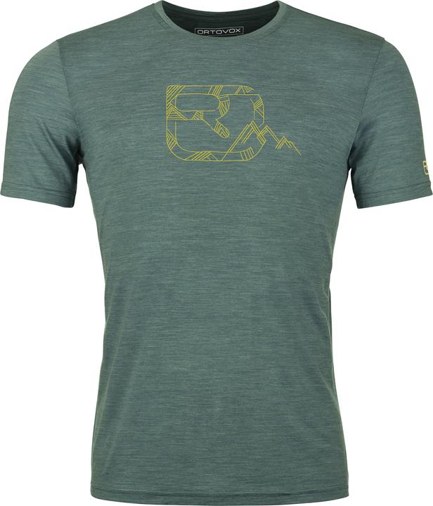 Ortovox 120 Cool Tec Mountain Logo Ts