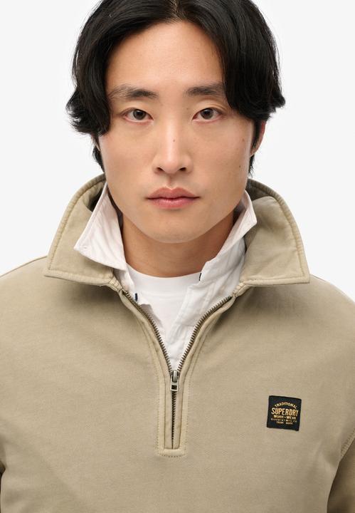 Actual product image Superdry Contrast Stitch Half Zip Thru (XXL)