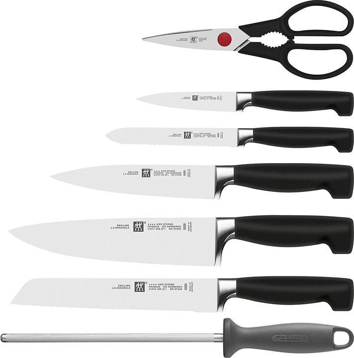 Produktbild Zwilling Messerblock Set 8-tlg. bestückt buche