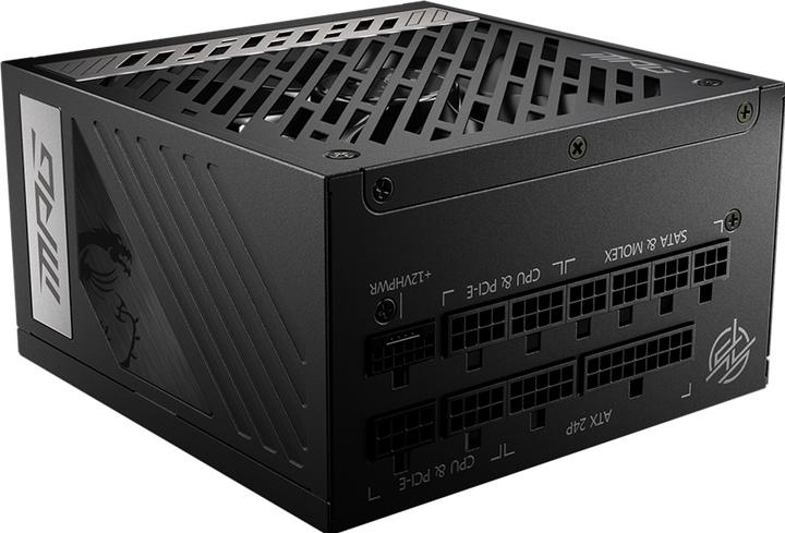 Actual product image MSI MPG A1000G PCIE5 (1000 W)
