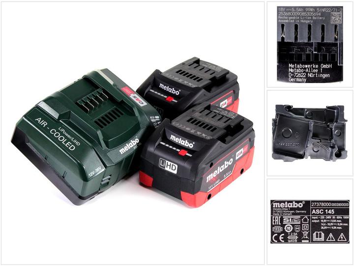 Metabo Basis-Set (18 V)