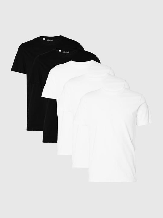Immagine prodotto Selected Homme Slhcormac Ss O-Neck Tee 5 Pack Noos (XL)