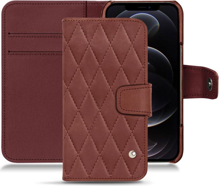 Produktbild Noreve Lederschutzhülle Wallet (Apple iPhone 12 Pro Max)