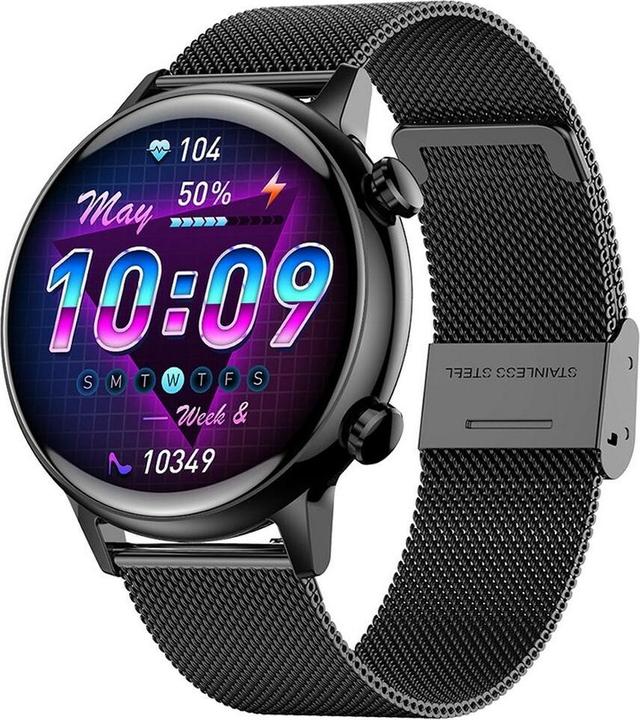 Manta Smartwatch damski Alexa Mini czarny (39 mm)