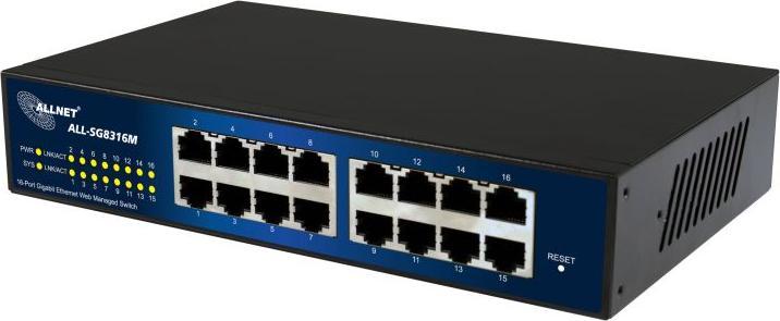 Image du produit Allnet Commutateur ALL-SG8316M (16 Ports)