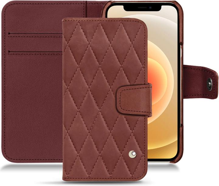 Produktbild Noreve Lederschutzhülle Wallet (Apple iPhone 12 mini)