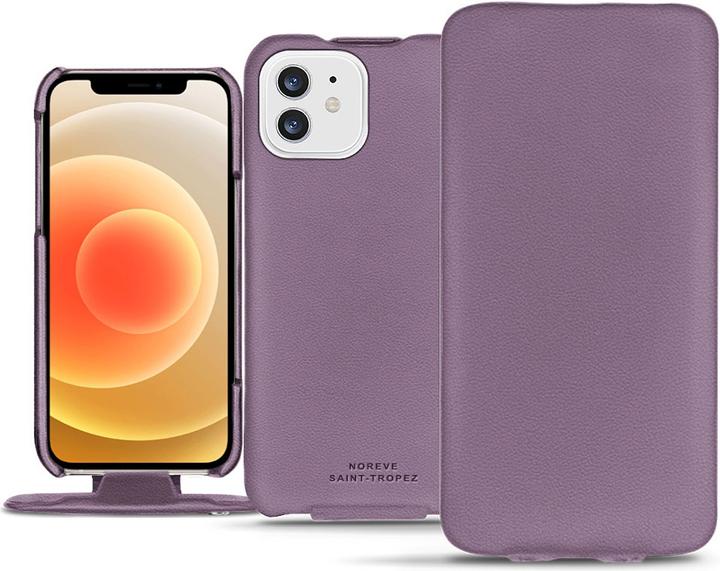 Actual product image Noreve Leather cover vertical (Apple iPhone 12 mini)